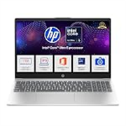 HP 15, Intel Core Ultra 5 125H (16GB DDR5, 1TB SSD) FHD, IPS, 15.6”/39.6cm, Win11, M365 Basic(1yr)*Office24, Silver, 1.65kg, fd1354TU, Intel Arc Graphics, FHD Camera w/Shutter, AI Powered Laptop