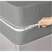 BSB HOME® Premium Cotton Mattress Cover/Protector with Zipper Chain| Available in Provides All Around Protection with 360° Encasing |72″x36″ (6×3 ft) – Pack of 1 – Grey