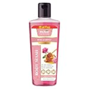 Multani Naturals Rose & Honey Body Wash 270ml | Ayurvedic Herbal Body Cleanser with Rose, Aloe Vera & Neem | Soothing, Anti-Inflammatory | Paraben & Sulphate Free | For Men & Women | All Skin Types