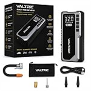 Cordless Tyre Inflator Air for Car and Bike 5200mAh with Digital Display, Auto Cut-Off, LED Flashlight, Emergency SOS Light & Power Bank Support for Car, Bike, Bicycle & Ball