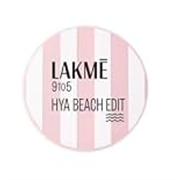 Lakme 9to5 Hya Matte, Beach Edit Cushion Foundation, N340-Neutral Almond, Matte Finish, Buildable Coverage, SPF 40, 12 gm