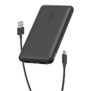 Belkin 10000 mAh Power Bank | Super Fast Charging | USB-C PD Port | 15W Charging for iPhone Series (16, 16 Pro Max), Samsung Galaxy, Google Pixel & More | 2 Years Warranty | Black