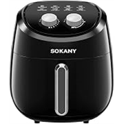 Air Fryer Oven, 4.0 L / 1500W Oven with Touch Control Panel, 6 Cooking Presets for Roast, Reheat, Bake, Auto Shut Off,Nonstick Basket,Timer Selection And Fully Adjustable Temperature Control