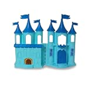 Toyzone Frozen Doll House-45922 | Play Set for Girls| Role Play Set | Doll House with Furniture | Doll House Play Set for Kids | for Kids Age 3+