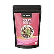 TE-A-ME Berry Matcha Tea Powder, 50g (33 Servings) | No Artificial Sweeteners | Premium Grade | Flavoured Matcha