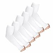 PulGos UV Protection Arm Sleeves with Thumb Holes, Nylon Sun Protection Hand Cover for Running and Cycling, Unisex