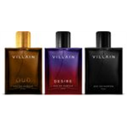 VILLAIN Classic,Desire,Oud Perfume Pack of 3 Eau de Parfum – 300 ml (For Men)