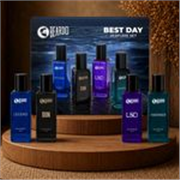 BEARDO Best Day Perfume Gift Set | Strong & Long Lasting|Fresh & Aquatic|Gift 4 x 20 ml Eau de Parfum – 80 ml (For Men)