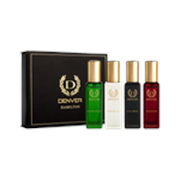 DENVER Hamilton EDP- SRK’s Favorite Luxury Gift Pack (20ml x 4) Perfume Eau de Parfum – 80 ml (For Men)