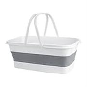 STELLIX Foldable Silicone Bucket | Perfect for Mop Cleaning, Camping, Travel, Car Washing etc. | This Versatile Bucket effortlessly Folds, is Lightweight, and Easy to Bring and Store