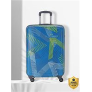 ARISTOCRAT Small Cabin Suitcase (55 cm) 4 Wheels – DUAL EDGE STROLLY 55 360° DE-T-BLUE – Blue