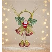 Hanging Bells Décor Christmas Decoration | Items for Home & Office | Festive Hangings, Ornaments | PoPo Toys ® | Golden