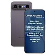 vivo X300 FE 5G (Noir Black, 12GB RAM, 256GB Storage) with No Cost EMI/Additional Exchange Offers