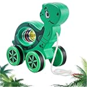 Mini Steps Pull Along Turtle Toy – Baby Walking Toy for Toddlers, Safe & Durable