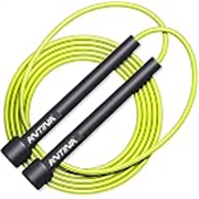 Skipping Rope for Men and Women Jumping Rope With Adjustable Height Speed Skipping Rope for Exercise, Gym, Sports Fitness Adjustable Pencil Jump Rope (Black Lime Green)