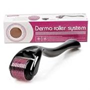 Morwine Derma Roller 0.5mm for Hair & Beard Growth – 540 Titanium Micro Needles for Hair Regrowth, Beard Growth, Acne Scar Reduction & Skin Rejuvenation – Safe for Men & Women (Black)