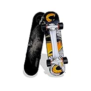 Jaspo Power Kids 26″ inches Skateboard for Beginners Boys & Girls (6 Years & Above, Skate-Board, Vinyl, Black)