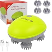 SUPERSTUD Scalp Massager For Hair Growth || Rechargeable Electric Head Massager with 3 Speed Modes | Head Scratcher for Stress Relief, Relaxation & Deep Clean