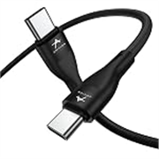 Type C to C Type 60W Fast Charging Data Cable For Smartphone, 480 Mbps Data Sync/Transfer,(Black, 1 Meter Long, 12 Months warrenty, True FCC Certified cable)