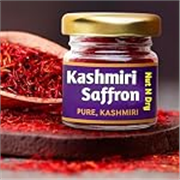Nut N Dry Original Kashmiri Saffron | Direct From kashmir | Premium Mongra Kesar Threads | 100% Pure Natural Zafran | Strong Aroma & Rich Color | For Milk, Kheer, Biryani & Skincare , saffron, kesir , (1 g (Pack Of 1))