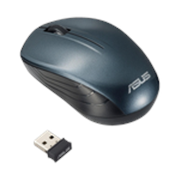 ASUS WT200 / WT200 Ergonomic Design, 1200 dpi Ambidextrous Optical Mouse Runs on 1 AA Battery- upto 15 months life, 1200 DPI (2.4GHz Wireless, Blue)