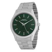 French Connection Axiom Men’s Green Sunray Dial Analog Watch with Round Case – FCN0167NSM