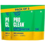 Yogabar Plant Protein Unflavoured | 28g per scoop | Clean protein Plant-Based Protein (1.5 kg, Unflavoured)