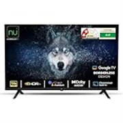 NU 80 cm (32 Inches) New 2025 Borderless Series 720p HD Smart Google TV LED32HGNX
