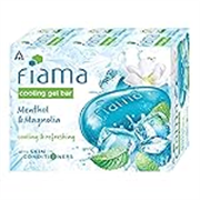 Fiama Gel Bar Menthol & Magnolia 375g (125g Pack of 3) | Cool Refreshed Skin | Cooling Sensation | Moisture Lock with 30% Smoothing Body Serum | All Skin Types