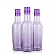 ASIAN Family Home 3-Piece Fridge Water Bottle Set 1000ml Each | 3 Litre Total Capacity | Premium Leakproof, BPA-Free PET Plastic for Kitchen & Office | Daily Hydration Essential