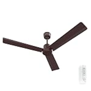 Bajaj Classico Sleek 5S 1200MM BLDC Ceiling Fan with Remote|BEE 5 Star Rated Energy Efficient|Saves upto 57% on electricity bills|Sleek Compact Design|High Air Delivery|2Yr Warranty|Red Walnut