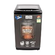 Midea 8 Kg 5 Star Fully Automatic Top Load Washing Machine, In-Built Heater, 10 Wash Programs, Intelligent Sensors, Soft Close Glass Lid (MWMTL080FP1GHMB, Black)
