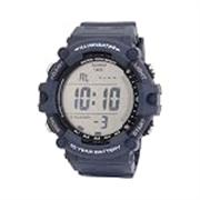 Casio Men Plastic Digital Blue Dial Watch-Ae-1500Wh-2Avdf, Band Color-Blue