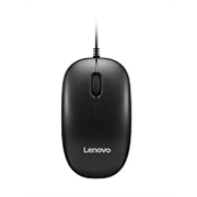 Lenovo USB-A Wired Mouse, High Resolution 1600 DPI, 1.5 m USB-A Cable, Upto 3 Million Click Life, 2-Way Scroll Wheel (up/Down), Red Optical Sensor, 0.093Kg, 4Y51U02456, 1Y Warranty