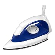 Crompton Glideo 1000 W Dry Iron with Non-Stick Soleplate, Unique Translucent Body, 360° Swivel Cord, 6 Fabric Settings, 2 Year Warranty, Iron Press