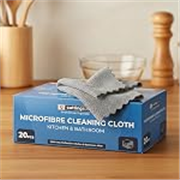 Cutting EDGE 180 GSM – Set of 20 – Microfiber Car & Bike Cleaning Cloth Dispenser, Tearable Reusable Cloth, Super Absorbent, Lint Free, Scratch Free for Car Cleaning & Detailing (30 x 20 cm)