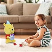 Disney 9INCH Celebration Pooh | Disney Winnie the Pooh 9-inch soft toy, ideal gift for kids and Pooh fans of all ages.