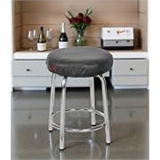 GOYALSON Durable Doctor Medical Stool for Office Home with Comfortable Cushion seat (Black, 1)