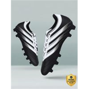 ADIDAS FOUNDATION FG/MG Football Shoes For Unisex (Black , 10)