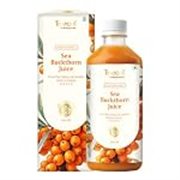 Baidyanath Trusoul Sea Buckthorn Juice 500ml | Himalayan Ladakh Berry Fruit Pulp Concentrate | Omega 3 6 7 9 | Supports Immunity, Skin Glow & Gut Health | No Added Sugar | GMP Certified