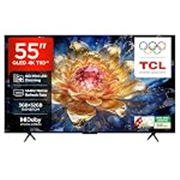 TCL 139 cm (55 Inches) 4K UHD Smart QLED Google TV | QD-Mini LED Dimming | 144Hz Refresh Rate | 3GB RAM | 55T8D