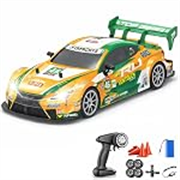 Big Remote Control Car – Orange | 2.4G Rechargeable Drift Car with 100m Range | Smoke Effect, Neon Lights & Music | Best Gift for Boys & Girls 2 3 4 5 6 7 8+ Years