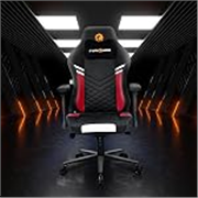 Nilkamal Fyrebird Ergonomic Gaming Chair with Adjustable Neck, Lumbar Pillow, 3D Adjustable Armrest, Gas Lift Mechanism, & 100mm Tilt (Vaden)