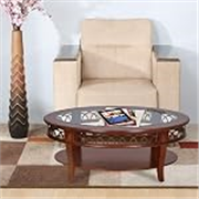 @Home by Nilkamal Pisces Center Table (Brown)