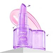 Glamveda Glowy pH Jelly Balm 4g | pH Adapting Lip Balm with Custom Pink Tint | Hydrating Jelly Gloss Balm | Shimmer Lip Glow | Non-Sticky Lip Care