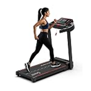 Cockatoo SmartRun3.5 3.5HP Peak DC Motorized Treadmill for Home, with 3 Level Manual Incline, Max Speed 14 Km/Hr, Max User Weight 120Kg,(DIY Installation)