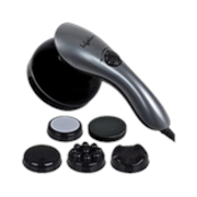Lifelong LLM171 Powerful Electric Handheld Full Body Massager|Pain Relief of Back, Neck and Foot Massager (Grey)