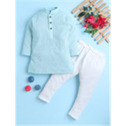 Baesd Boys Striped Regular Kurta with Pyjamas
