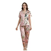 Women Lycra Night Suit Set | Premium Soft Nightwear Pajama Set | Stylish Comfortable Sleepwear for Ladies | Elegant Lounge Wear Night Dress
