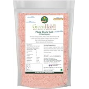 Green Habit Pink Himalayan Rock Salt Powder (organic) 500 Gm